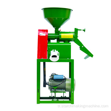 Küçük Ölçekli Paddy Rice Huller Makinesi
